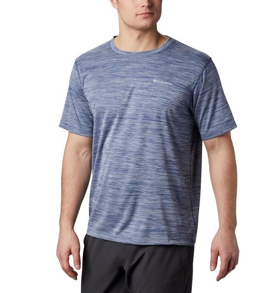 Columbia Zero Rules T-Shirt Blue For Men's NZ25768 New Zealand